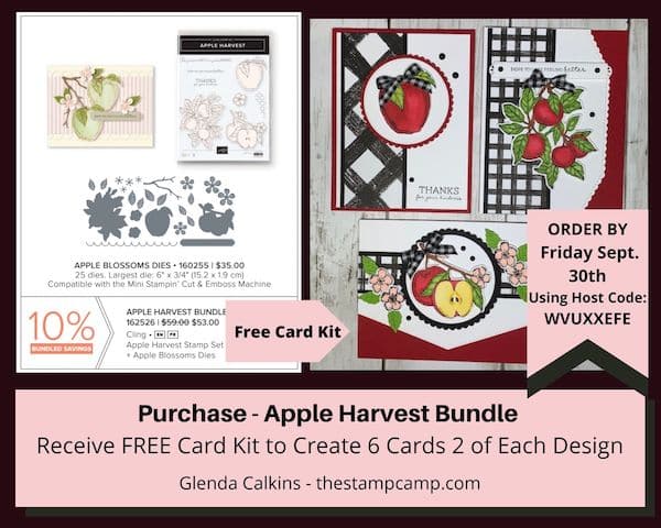perfect partners stampin up 2022 Apple Harvest Bundle