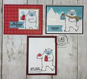 Perfect Partnering Stampin' Up!  Featuring Yeti To Party Bundle