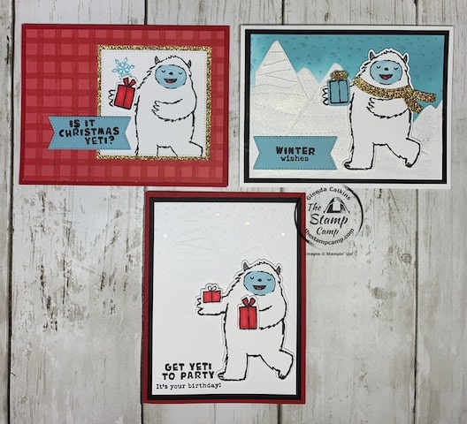 Yeti to party bundle perfect partnering stampin up 2022