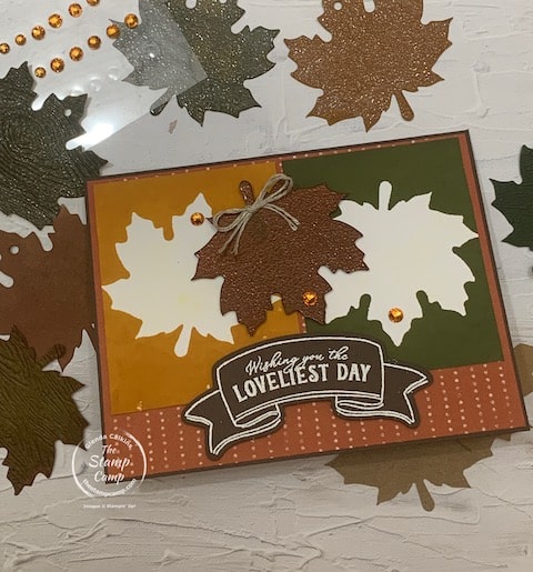 fall themed cards from the stamp camp featuring the hello harvest bundle