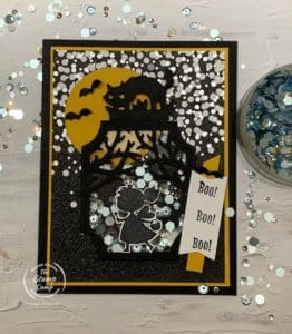 Shaking Things Up With This Scary Cute Bundle Shaker Card