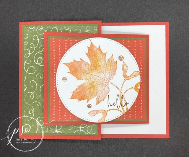 soft seedlings fall themed cards