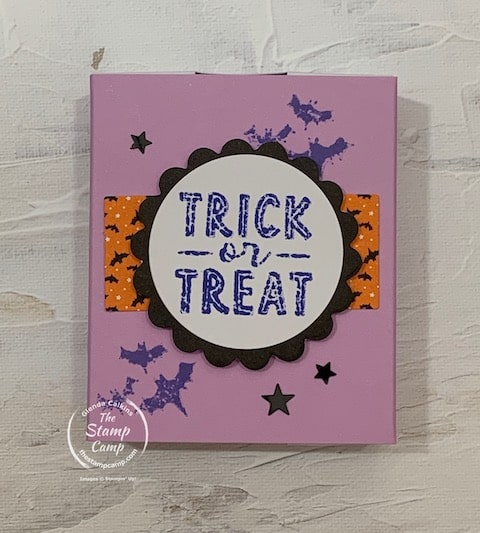 halloween paper pumpkin stampin up
