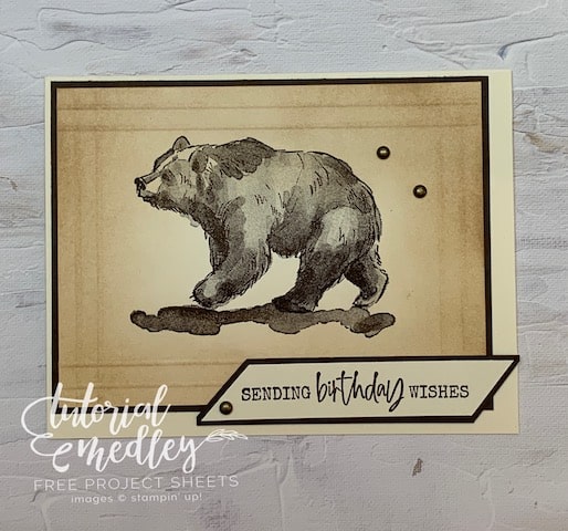 stamping techniques birthday cards