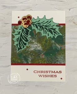 Boughs of Holly Christmas Cards With Leaves of Holly Bundle