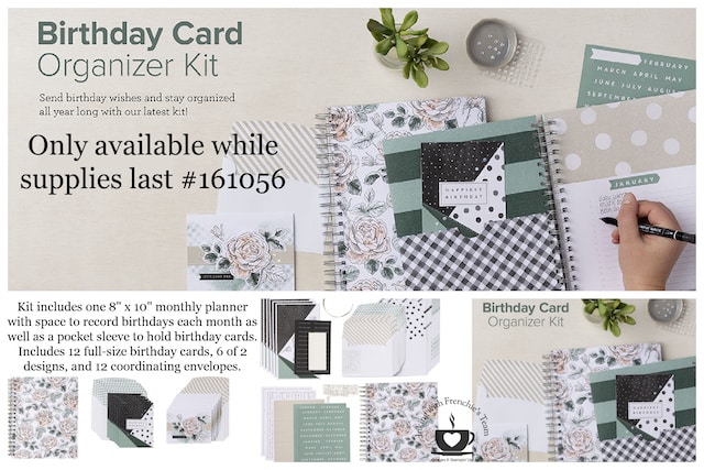 birthday organizer kit kits of the month
