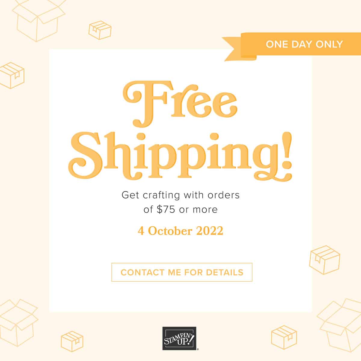 stampin up free shipping