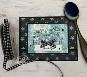 Sharing Simple Stamping Techniques With Painted Poppies
