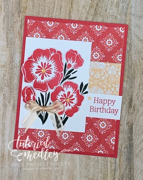 designer series paper from stampin up