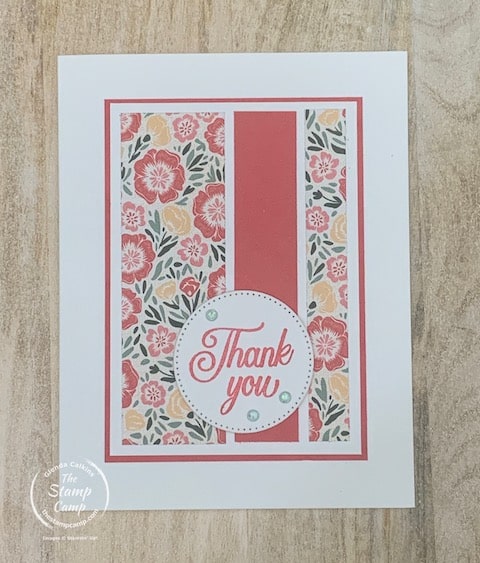 lovely in linen Designer Series Paper Strips from Stampin Up!