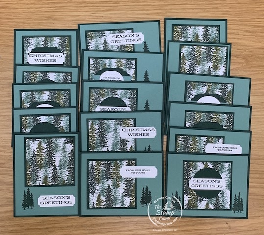 boughs of holly one sheet wonder cards