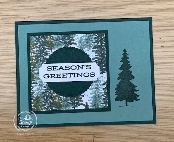 boughs of holly one sheet wonder template