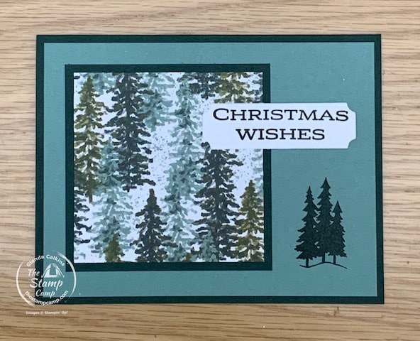one sheet wonder cards template from the stamp camp