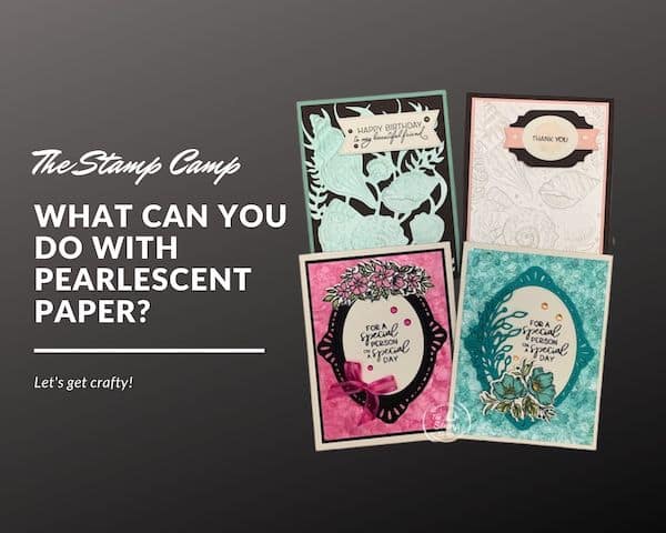 what can you do with pearlescent paper