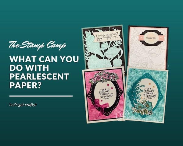 pearlescent cardstock paper