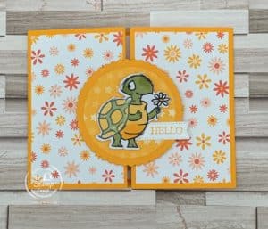 Playing in the Rain Fun Fold Card and More