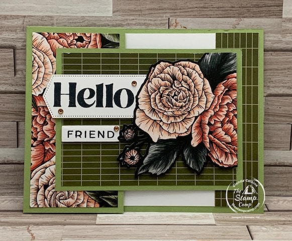 favored flowers one sheet wonder cards
