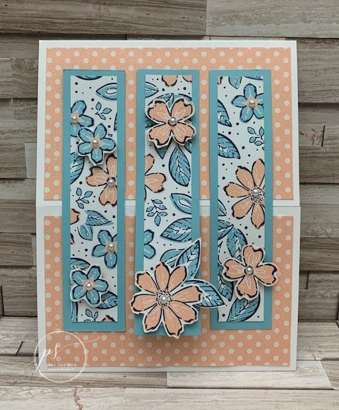 interlocking fun fold card