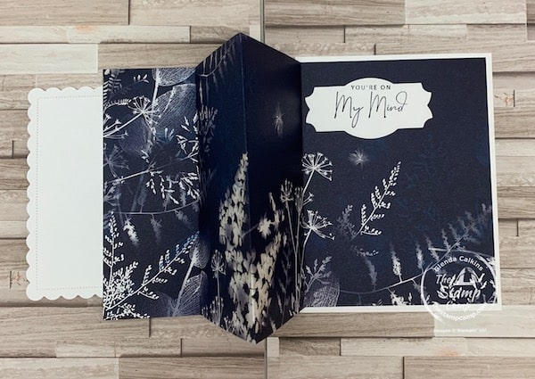 accordion fold card