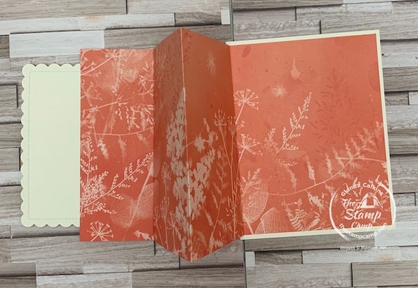 how to do an accordion fold card