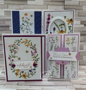 Dainty Flowers Stamp Camp At Home Card Club for March