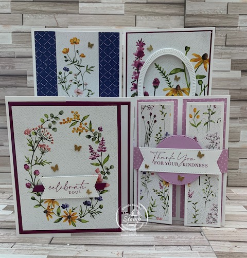 dainty flowers designer series paper