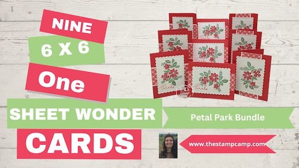 nine one sheet wonder cards
