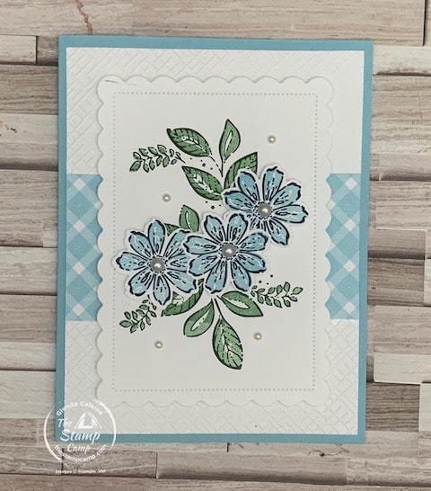 designer series paper from stampin' up one sheet wonder cards