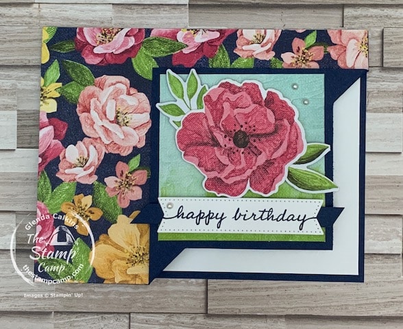 corner fold card flip card example fun fold card videos