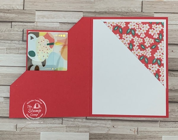 corner fold card flip card example fun fold card videos