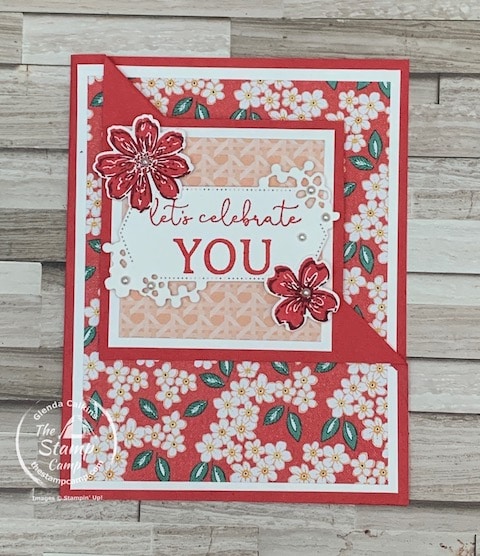 corner fold card flip card example fun fold card videos