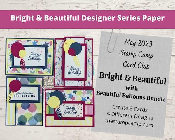 beautiful balloons bundle 2023 club card kit