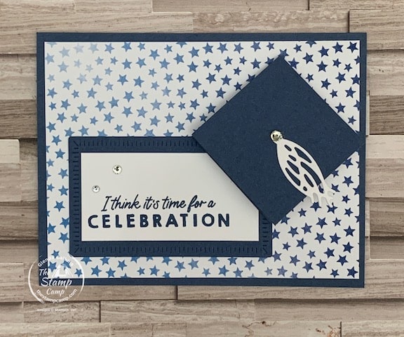 graduation hat fun fold card