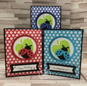Fresh Take On Peek-a-boo Fun Fold Cards With Hello Ladybug Stamp Set