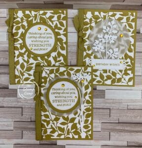 Challenge Cards Featuring the Gorgeous Garden Dies
