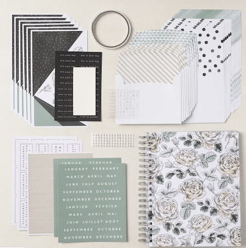 birthday card organizer kits collection