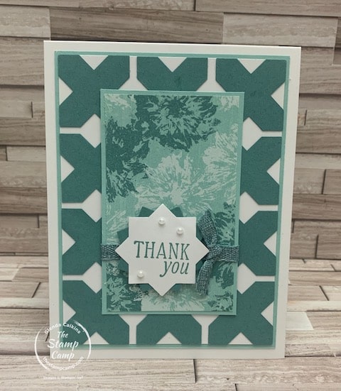inked botanicals designer series paper with inked & tiled bundle