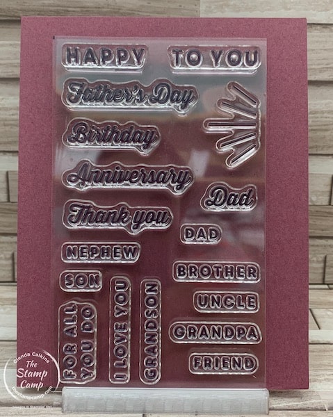 cards kits stamp set