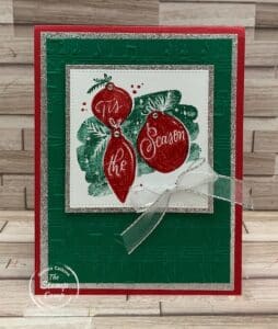 Cheers to the Season Stamp Set With Markers Technique