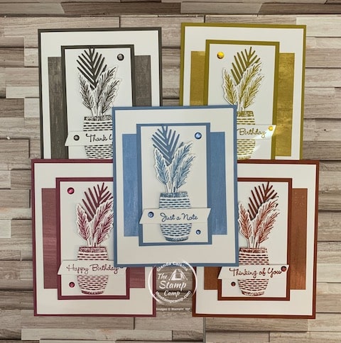 In Color Earthen Elements cards