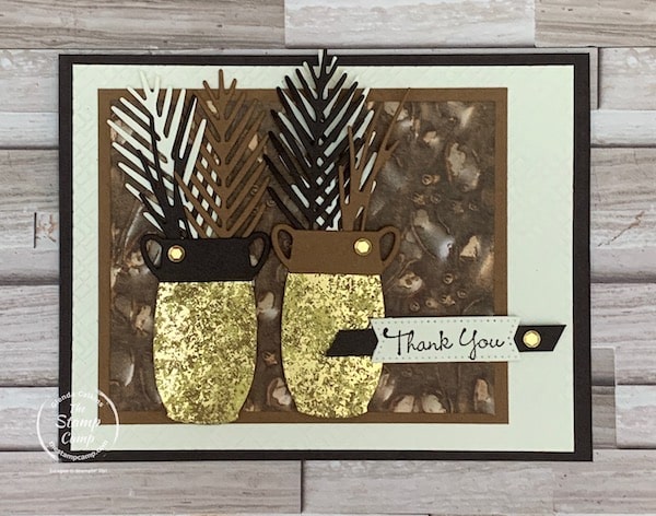 simple cards with earthen elegance