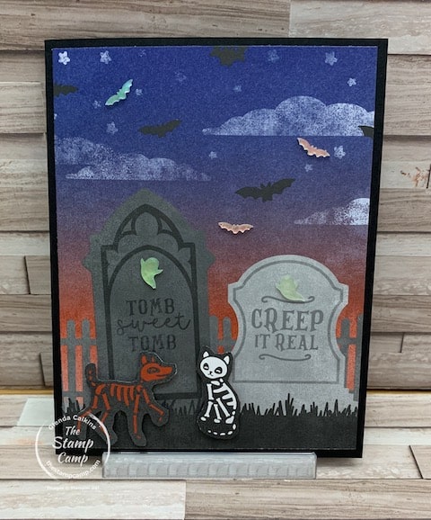 Them Bones Designer Series paper one sheet wonder cards