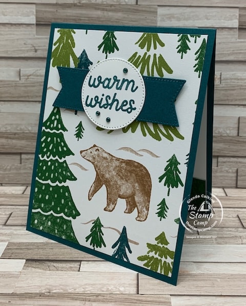 Christmas cards with designer series paper