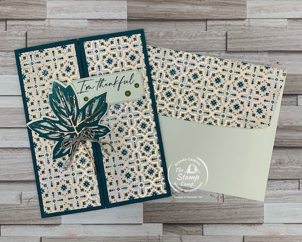 fun fold card one sheet wonder
