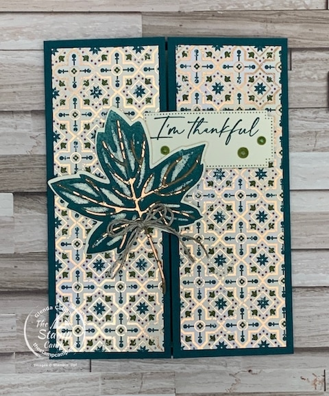 fun fold card one sheet wonder