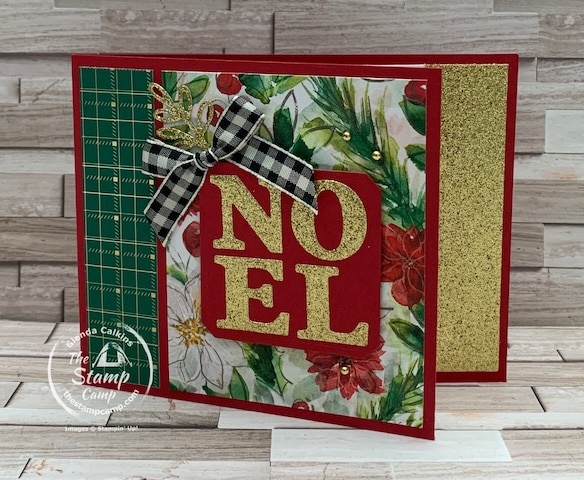 Christmas Cards with Joy of Christmas Designer Series Paper
