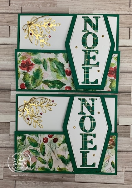 joy of Christmas designer series paper one sheet wonder cards