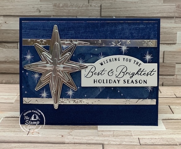 Christmas Cards with O Holy Night designer series paper