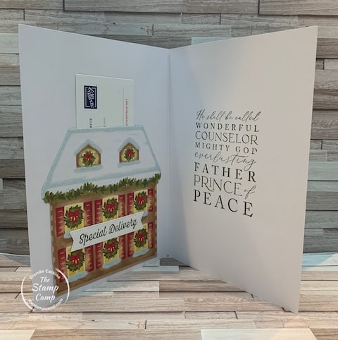 gift card holders with paper pumpkin kit