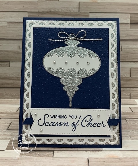 Cristmas cards with handcrafted elements dies